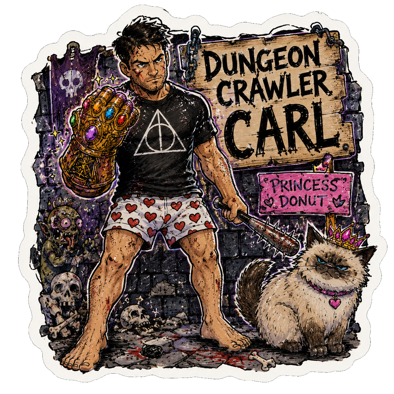 Dungeon Carl fandom concept