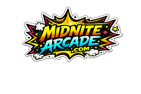 Midnite Arcade Stickers